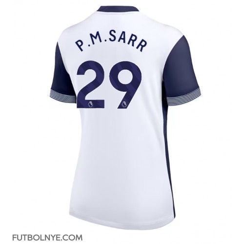 Camiseta Tottenham Hotspur Pape Matar Sarr #29 Primera Equipación para mujer 2024-25 manga corta